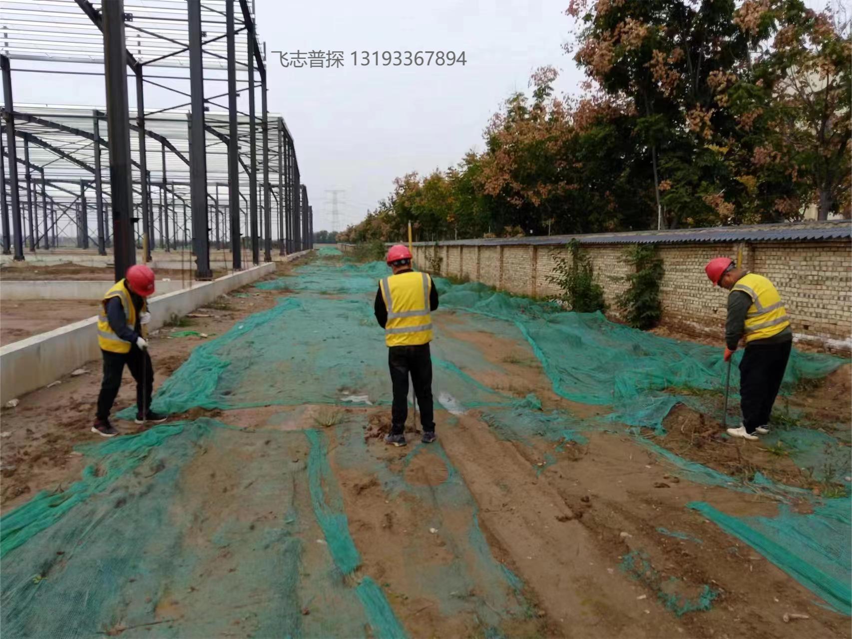 涌东实业园区道路勘探